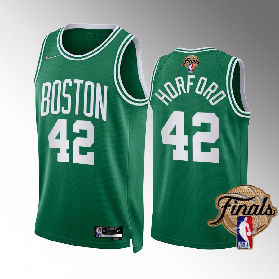 Al Horford Boston Celtics 2022 NBA Finals Jersey Green #42 Icon vs Dub