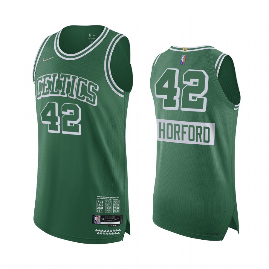 Al Horford Boston Celtics City Edition Green Jersey 75th Season