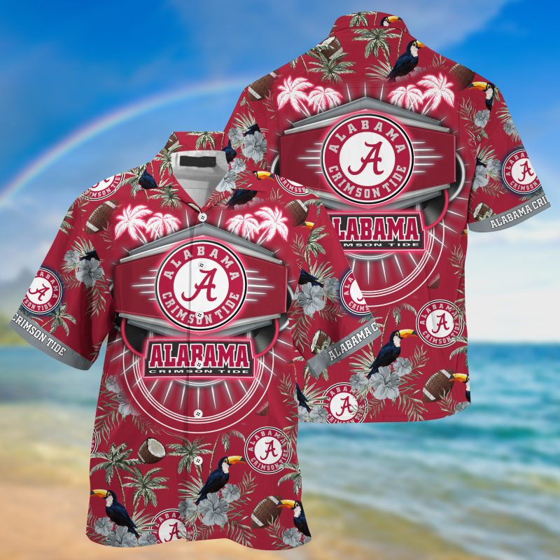 Alabama Crimson Tide NCAA – Hawaii Shirt For This Season – Gift For Sport Lovers