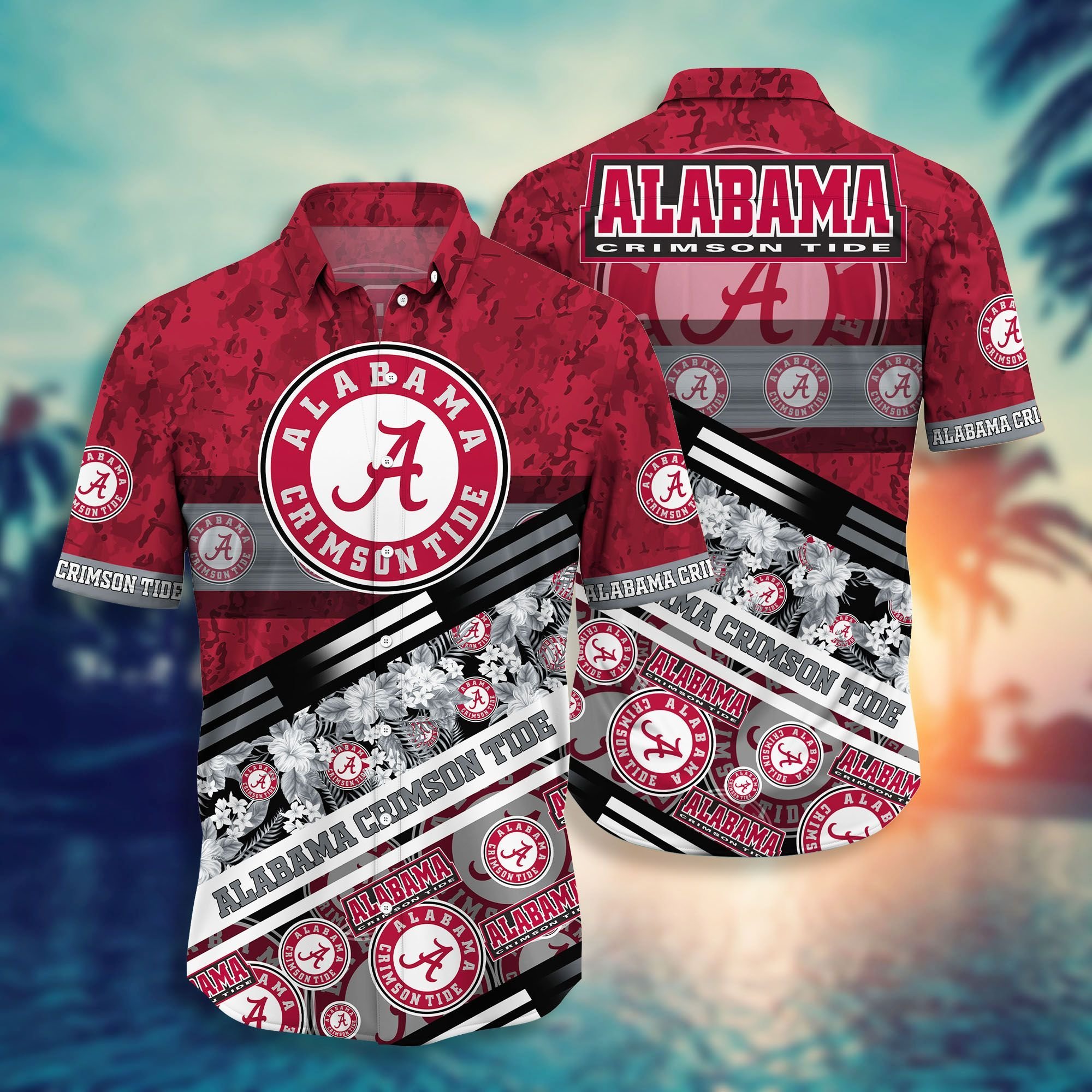 Alabama Crimson Tide NCAA -Hawaii Shirt Style Hot Trending Summer-Hawaiian