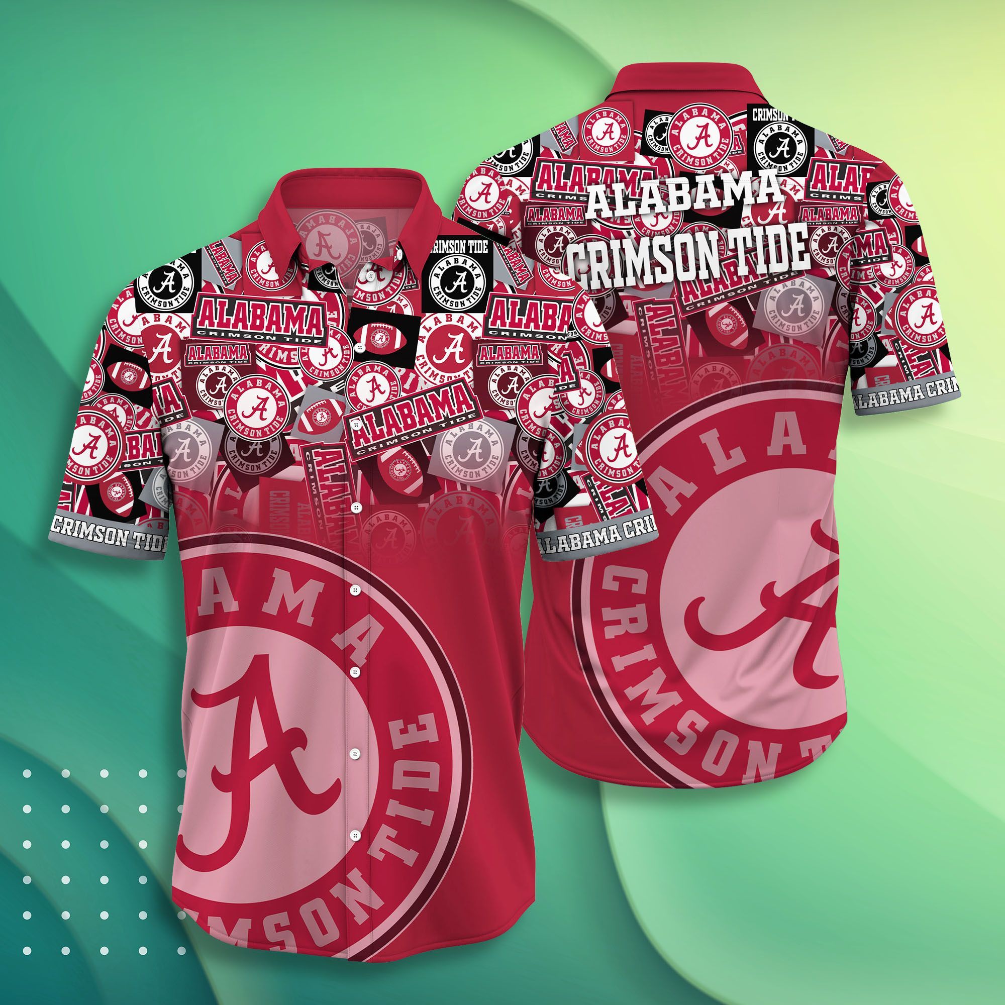 Alabama Crimson Tide NCAA -Hawaii Shirt Style Hot Trending Summer-Hawaiian NACC
