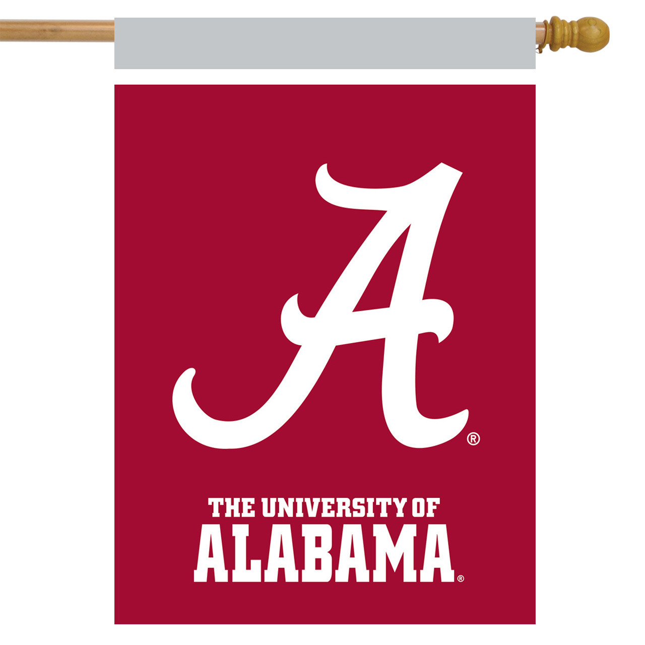 Alabama Crimson Tide NCAA Garden Flag, House Flag