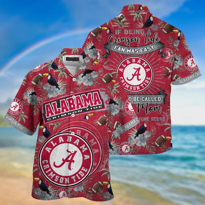 Alabama Crimson Tide NCAA Summer – Hawaii Shirt For This Season – Gift For Sport Lovers Sporty Mom Lets Everyone Score