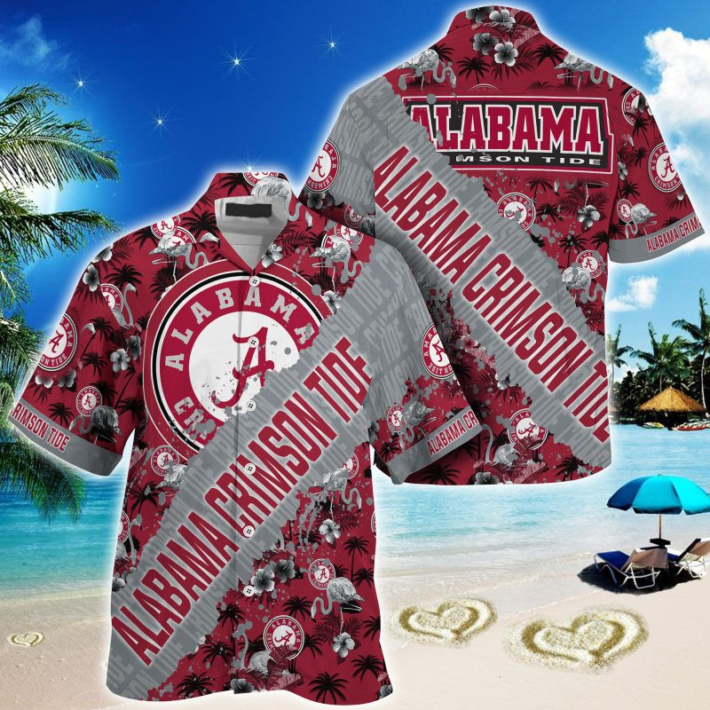 Alabama Crimson Tide NCAA Trending Summer – Hawaii Shirt For This Season – Gift For Sport Lovers With Tropical Patterns
