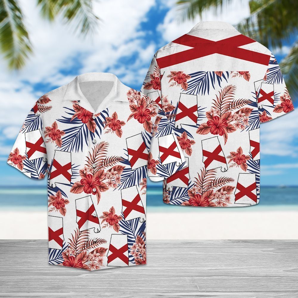 Alabama Proud G5729- Hawaiian Shirt