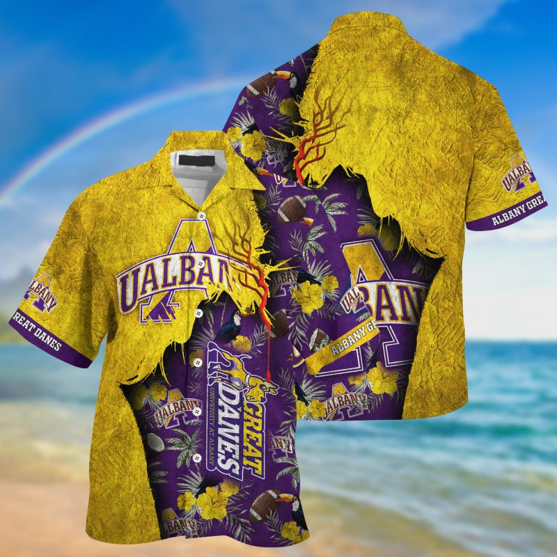 Albany Great Danes NCAA God Hawaii Shirt