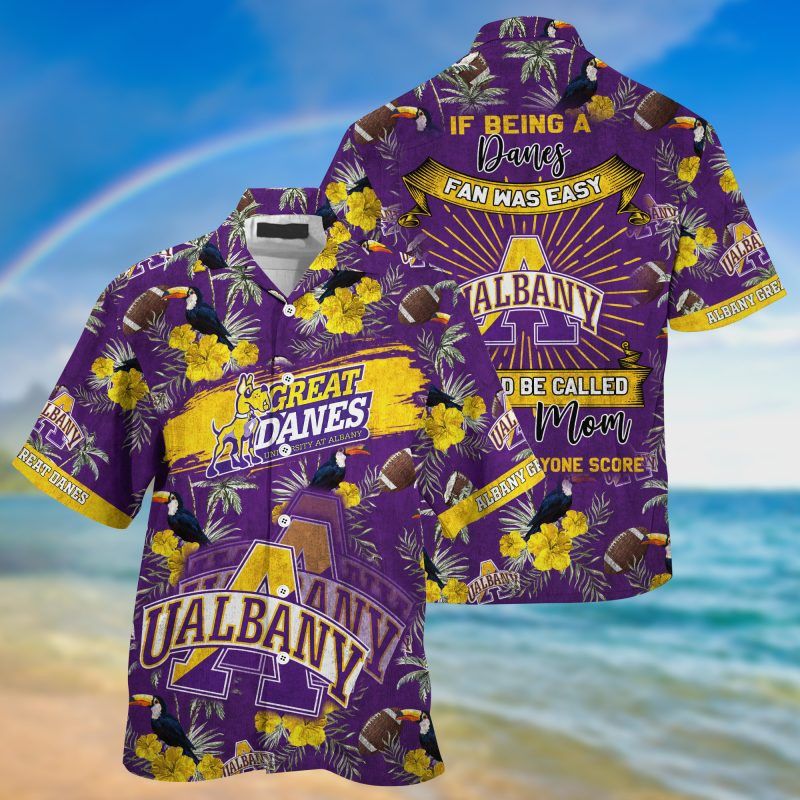 Albany Great Danes NCAA Summer – Hawaii Shirt For This Season – Gift For Sport Lovers Sporty Mom Lets Everyone Score