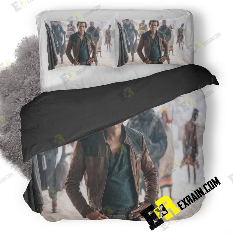 Alden Ehrenreich As Han Solo In Solo A Star Wars Story Ot 3D Customized Duvet Cover Bedding Set