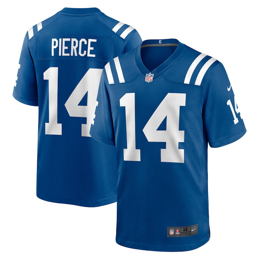 Alec Pierce Indianapolis Colts Player Game Stitched Jersey – Royal
