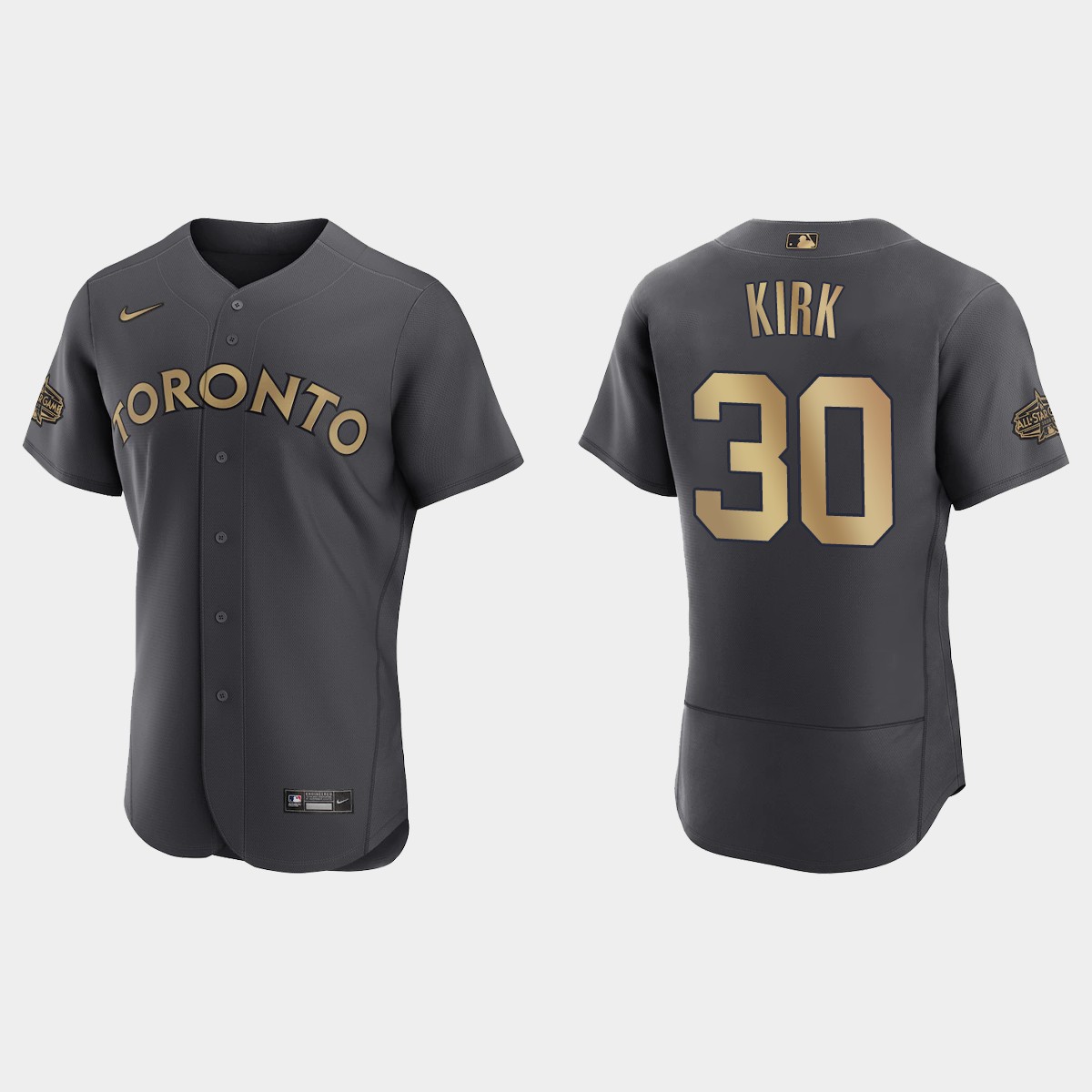 Alejandro Kirk Toronto Blue Jays 2022 MLB All-Star Game Jersey – Charcoal