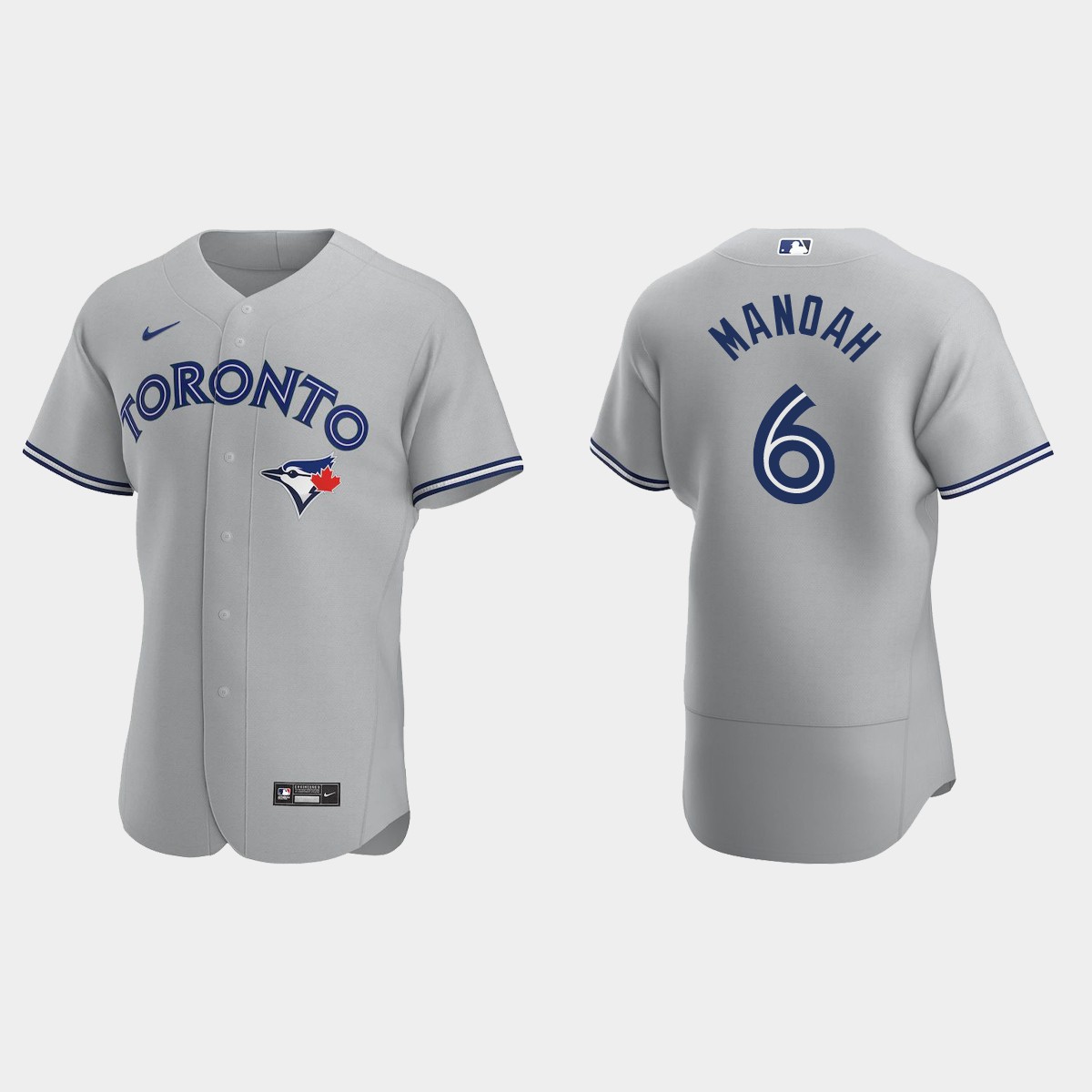 Alek Manoah Toronto Blue Jays Road Jersey – Gray