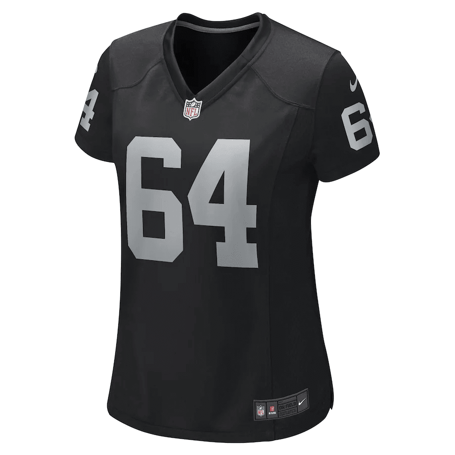 Alex Bars Las Vegas Raiders Women’s Stitched Jersey – Black