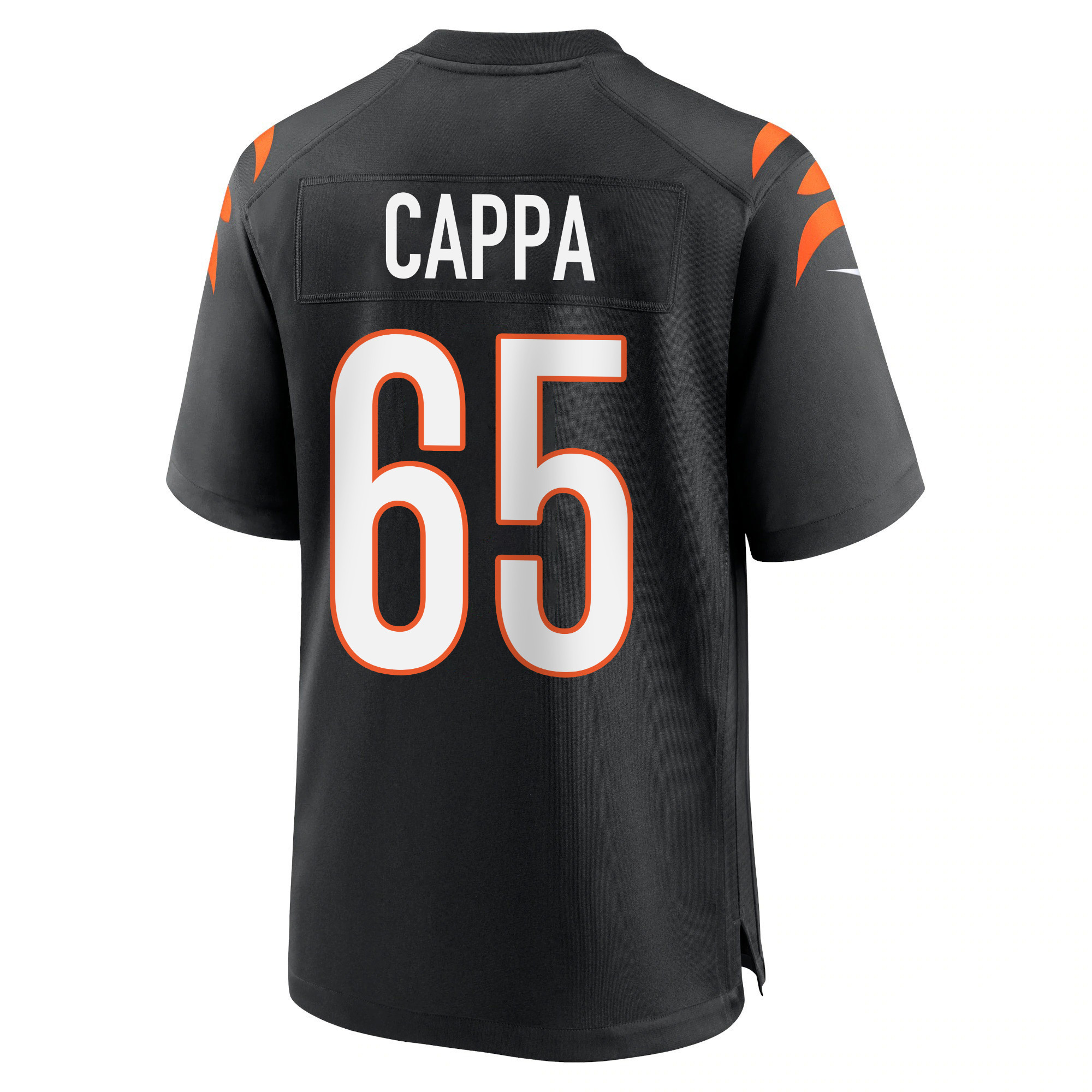 Alex Cappa 65 Cincinnati Bengals Super Bowl LVII Champions Men Game Stitched Jersey – Black