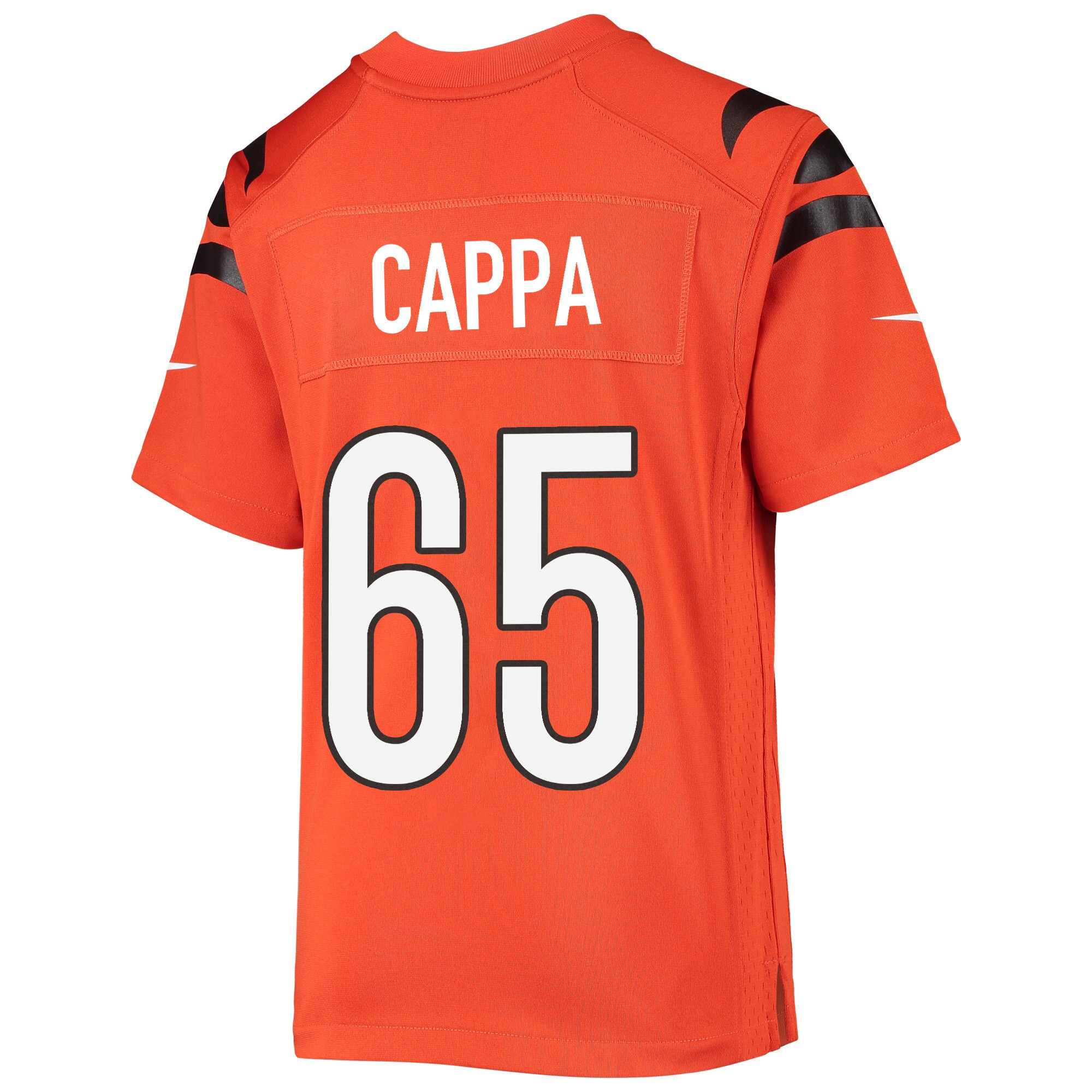 Alex Cappa 65 Cincinnati Bengals Super Bowl LVII Champions Youth Alternate Game Stitched Jersey – Black