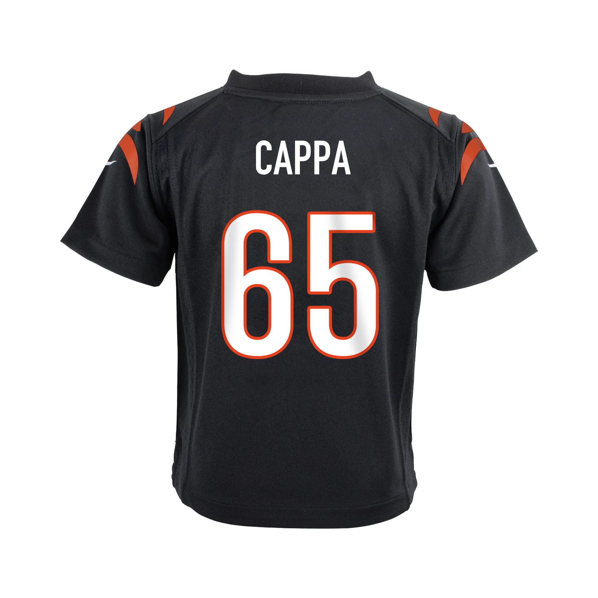 Alex Cappa 65 Cincinnati Bengals Super Bowl LVII Champions Youth Game Stitched Jersey – Black