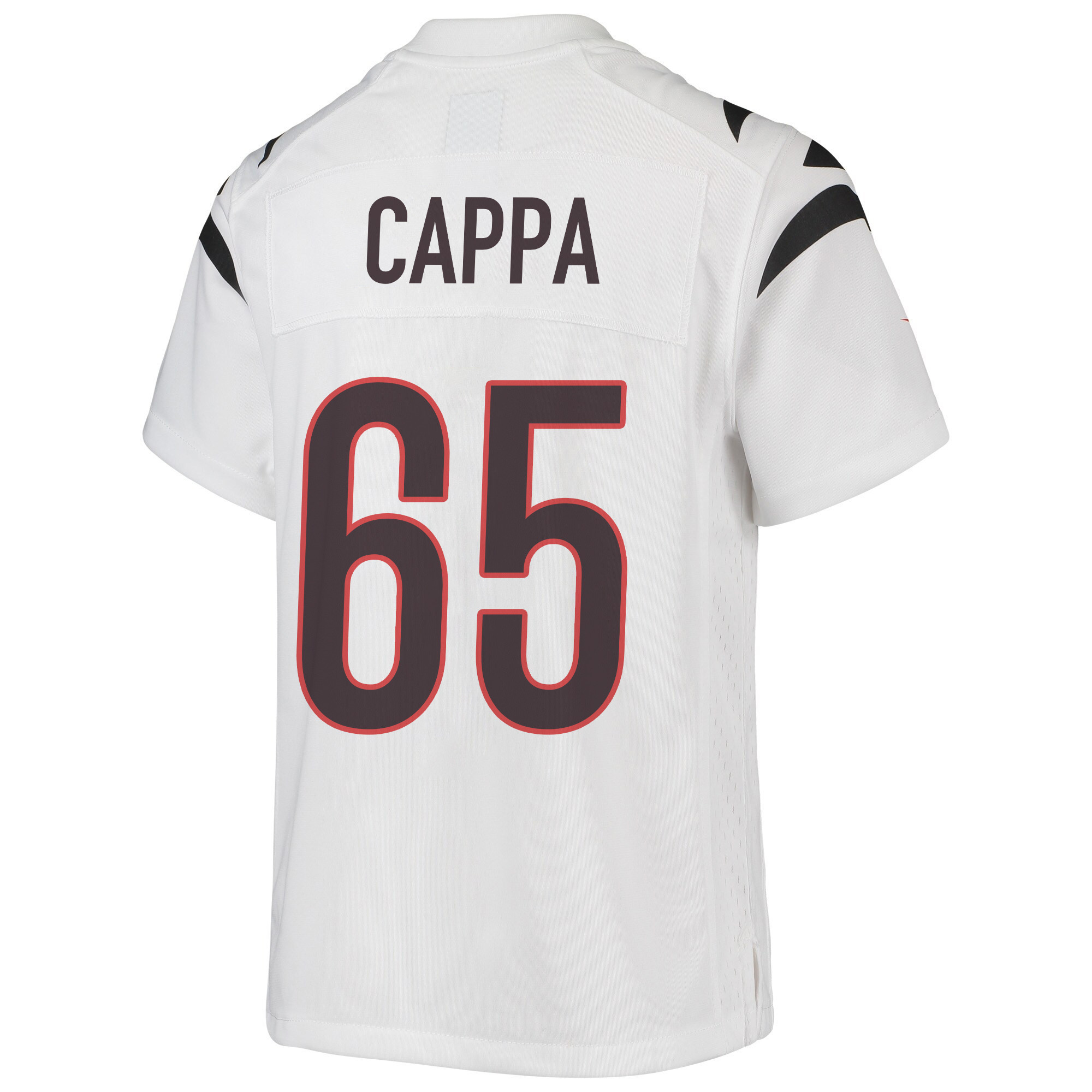 Alex Cappa 65 Cincinnati Bengals Super Bowl LVII Champions Youth Game Stitched Jersey – White