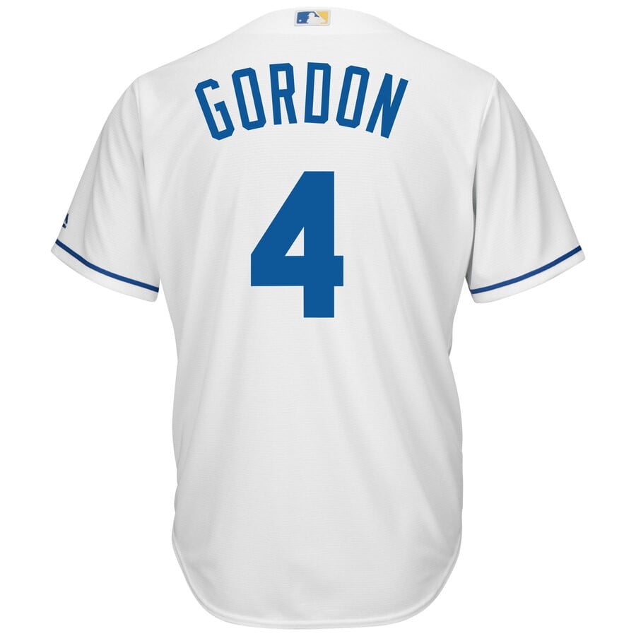 Alex Gordon Kansas City Royals Majestic Los Reales Cool Base Player Stitched Jersey – White