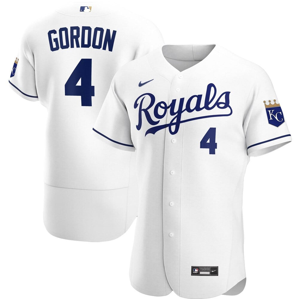 Alex Gordon Kansas City Royals Nike Home 2020 Player Stitched Jersey – White