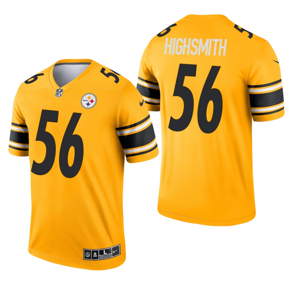 Alex Highsmith Pittsburgh Steelers Gold Jersey Inverted Legend – Men’s