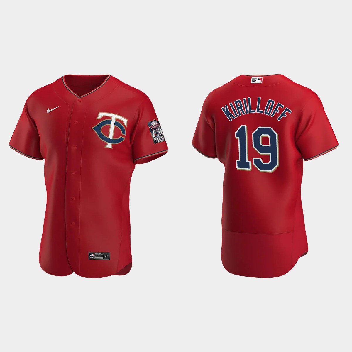 Alex Kirilloff #19 Minnesota Twins Alternate Jersey - Red