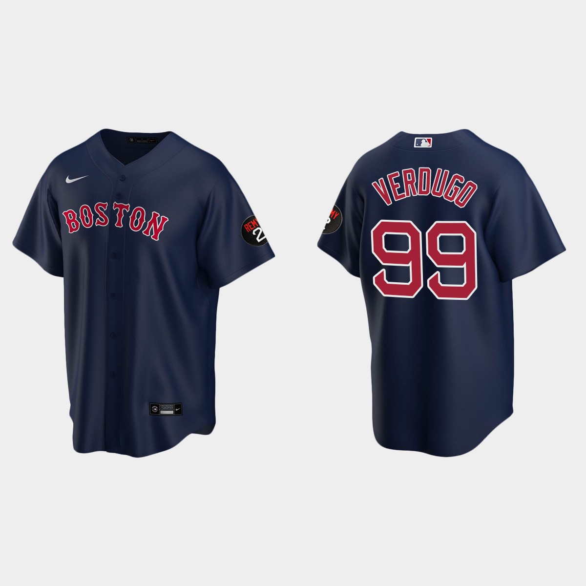 Alex Verdugo Boston Red Sox 2022 Jersey – Navy