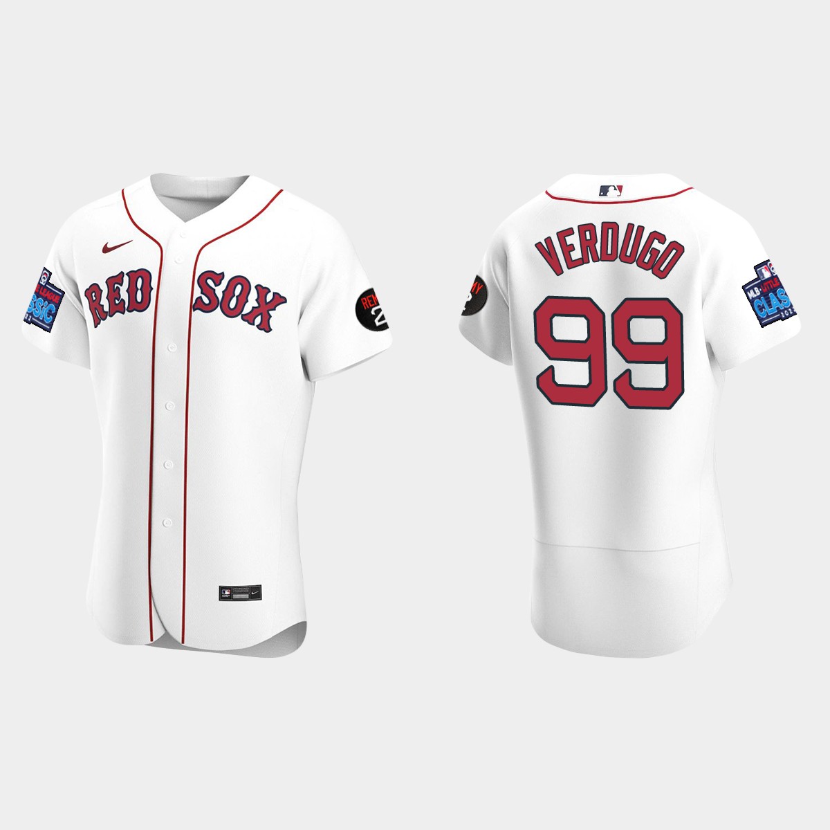 Alex Verdugo Boston Red Sox 2022 Little League Classic Jersey – White