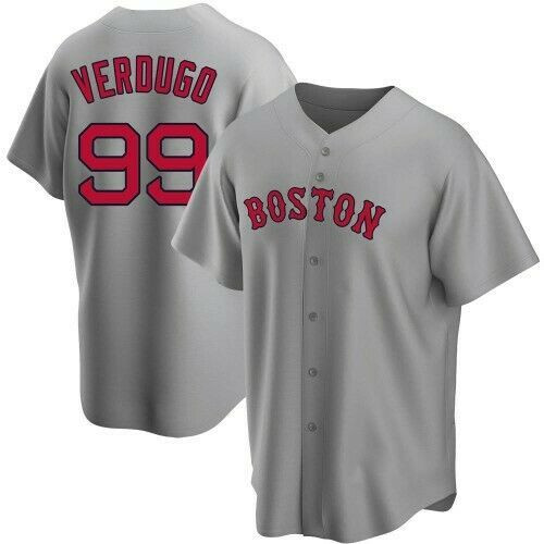 Alex Verdugo Boston Red Sox Gray All Over Print Baseball Jersey For Fans