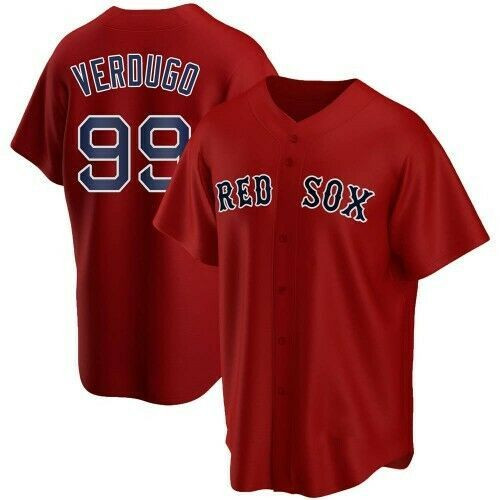 Alex Verdugo Boston Red Sox Red All Over Print Baseball Jersey For Fans