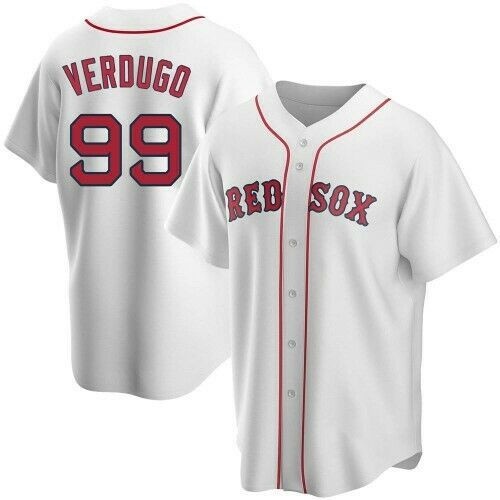 Alex Verdugo Boston Red Sox White Ver2 All Over Print Baseball Jersey For Fans
