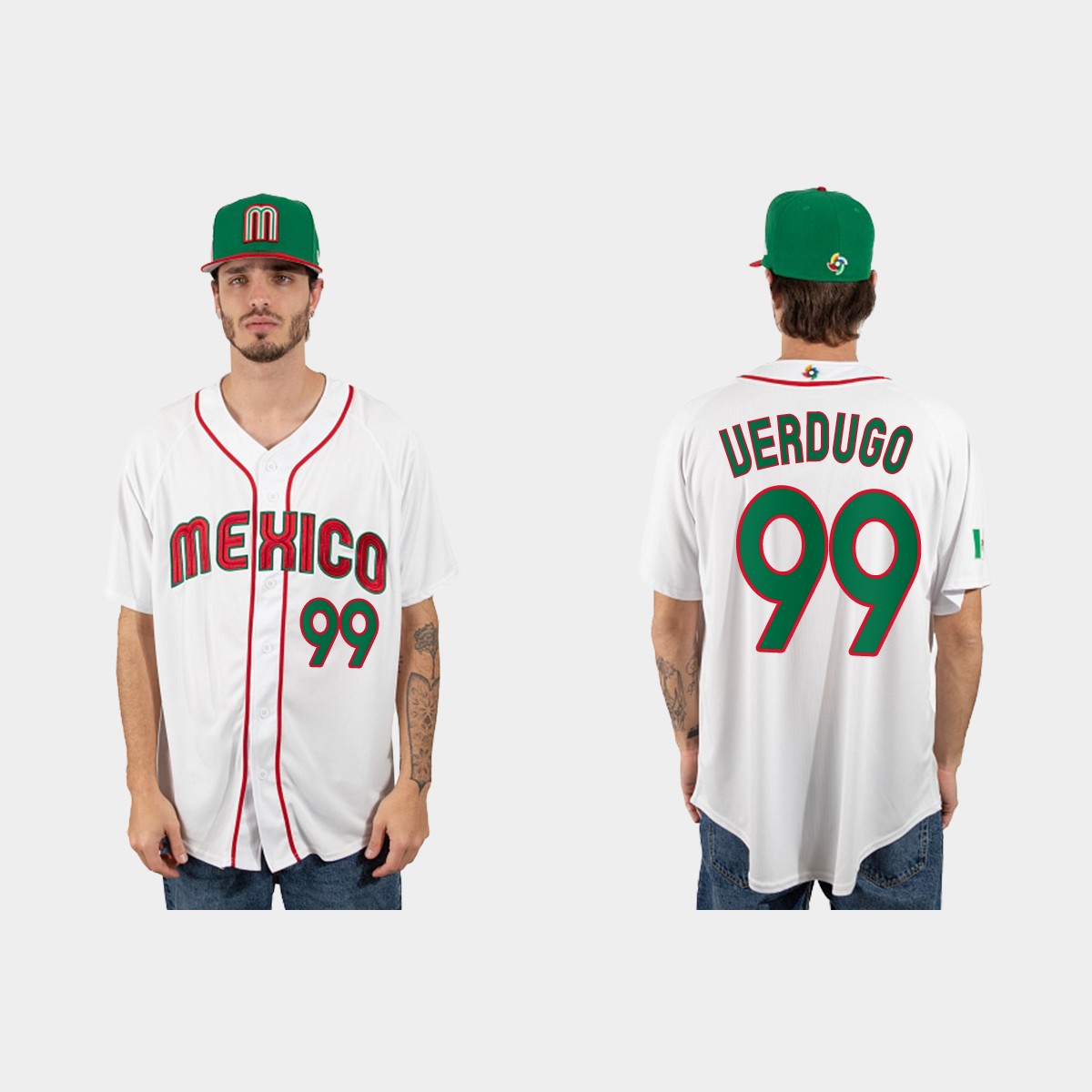 Alex Verdugo Mexico 2023 World Classic Jersey - White
