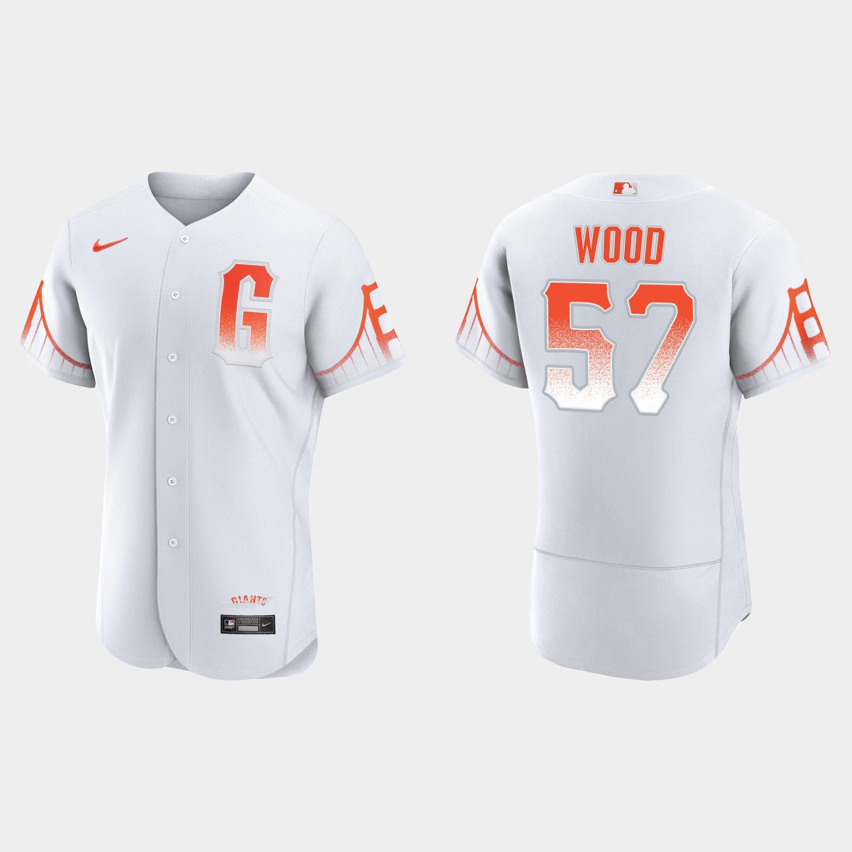 Alex Wood San Francisco Giants 2021 City Connect Jersey – White