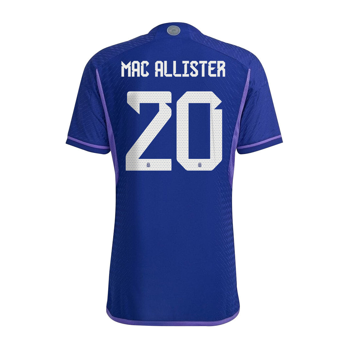 Alexis Mac Allister 20 Argentina Men Away World Cup Patch Fan Version Player Version Soccer Jersey