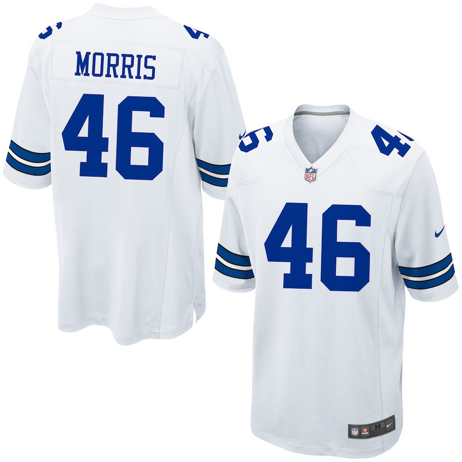 Alfred Morris 46 Dallas Cowboys Game Stitched Jersey – White