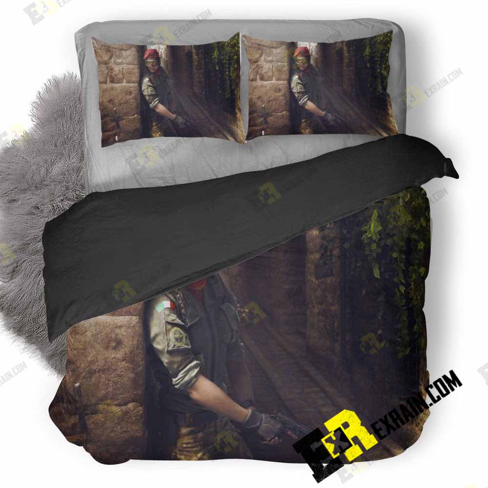 Alibi Tom Clancys Rainbow Six Siege Tf 3D Customized Duvet Cover Bedding Set