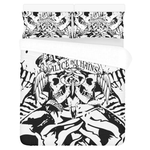Alice In Chains 3D Customized Duvet Cover Bedding Set