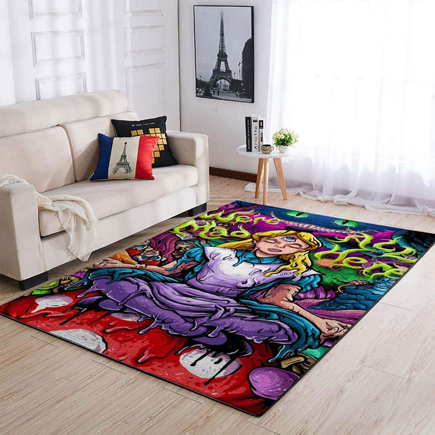 Alice In Wonderland Limited Edition Rectangle Rug