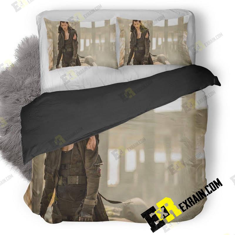 Alice Resident Evil The Final Chapter Qhd 3D Customized Duvet Cover Bedding Set