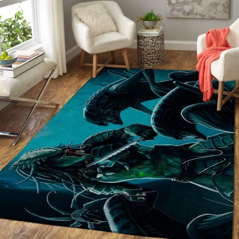 Alien Vs. Predator Area Limited Edition Rectangle Rug