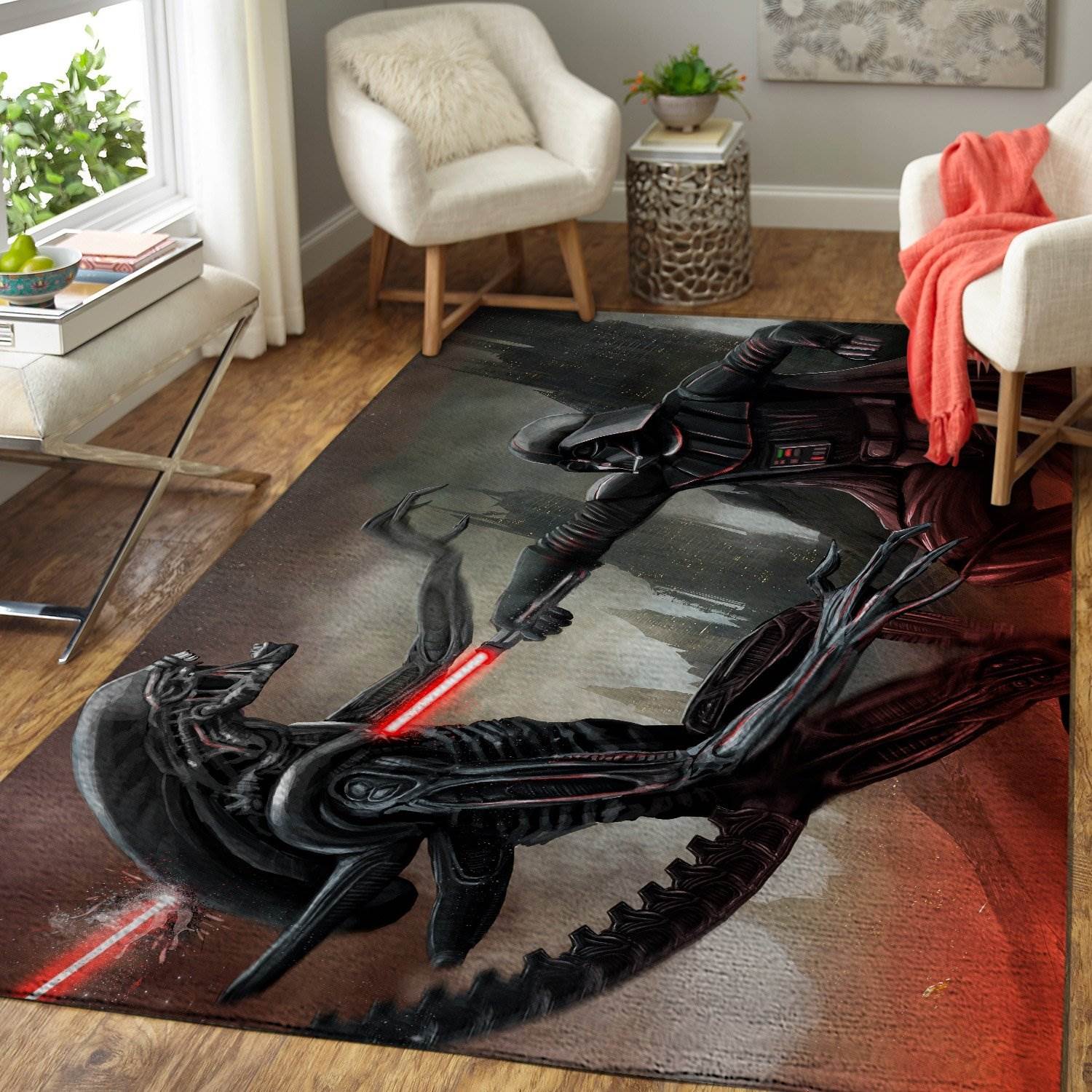 Aliens Vs. Darth Vader Area Limited Edition Rectangle Rug