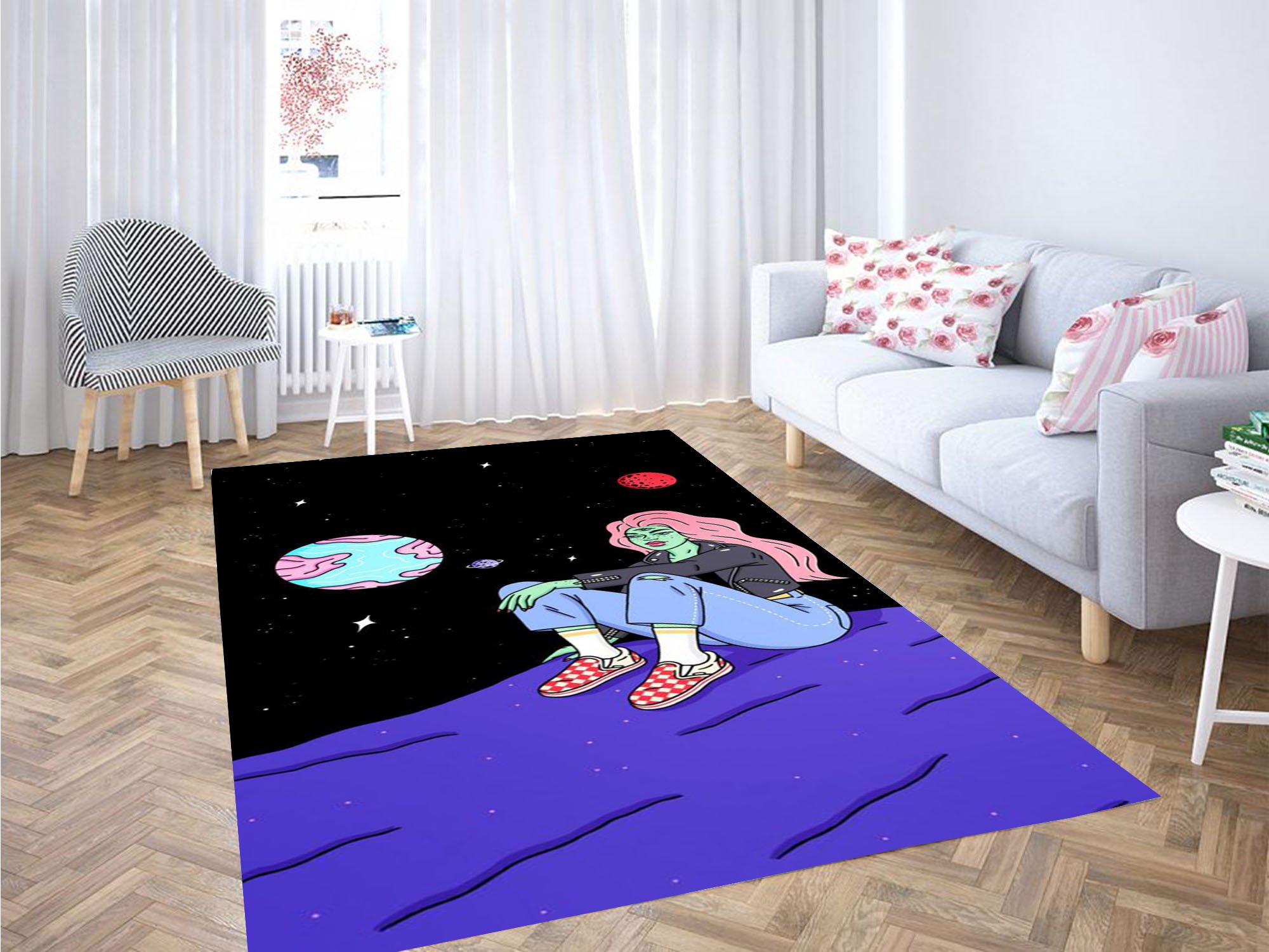 Aline Wallpaper Carpet Rectangle Rug