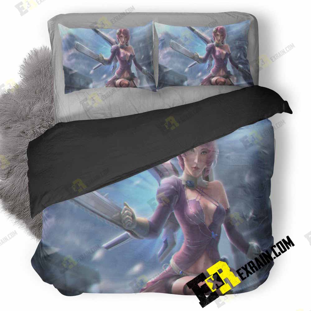 Alisa Bosconovitch Tekken Artwork 6M 3D Customized Duvet Cover Bedding Set