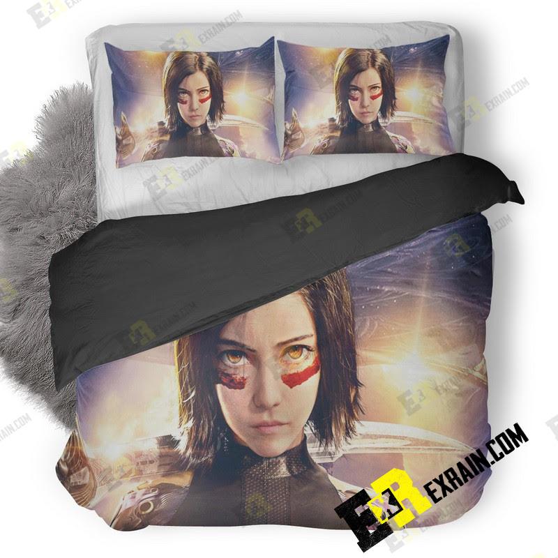 Alita Battle Angel 3D Customized Duvet Cover Bedding Set