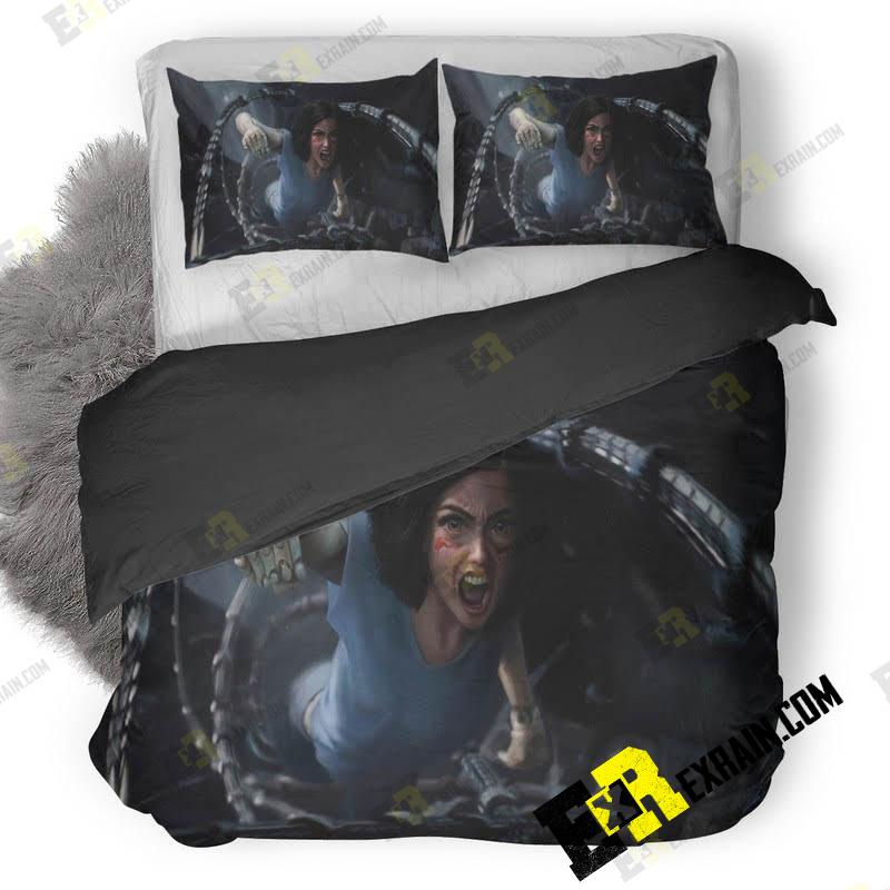 Alita Battle Angel Fan Art Tn 3D Customized Duvet Cover Bedding Set
