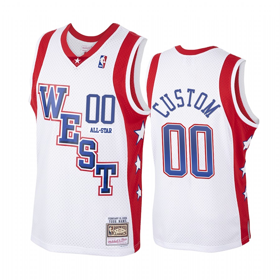 All-Star Custom #00 2004 Hardwood Classics Jersey Men's