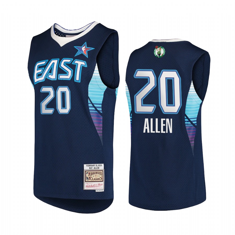 All-Star Ray Allen #20 2009 Hardwood Classics Jersey Men's