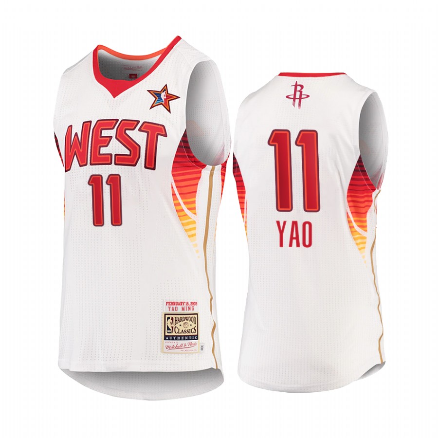 All-Star Yao Ming #11 2009 Hardwood Classics Jersey Men's