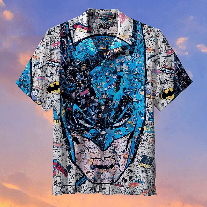 All Batman and Robin scene Hawaiian Shirt