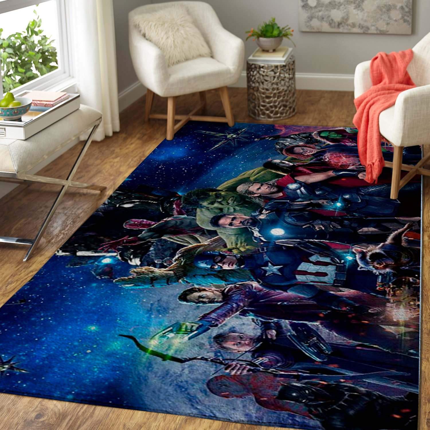 All Heroes Avengers Infinity War Area Limited Edition Rectangle Rug