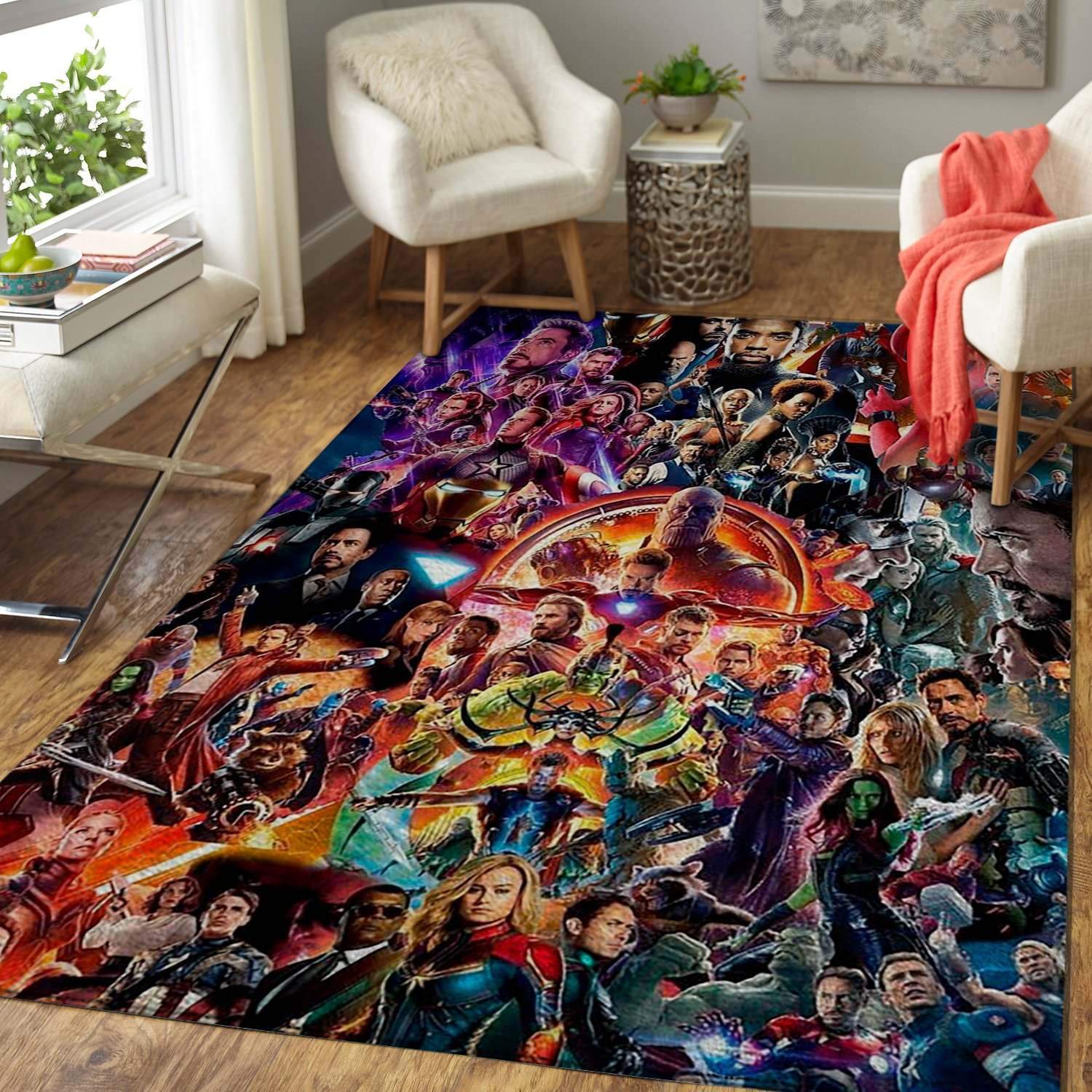 All Heroes The Avengers: End Game Area Limited Edition Rectangle Rug