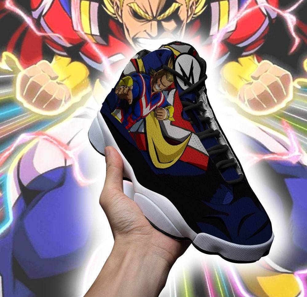 All Might Hero JD13 Sneakers Custom Anime My Hero Academia Shoes